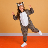 disfraz leopardo- talla 8 nina